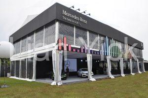 Aluminium technology double decker tents