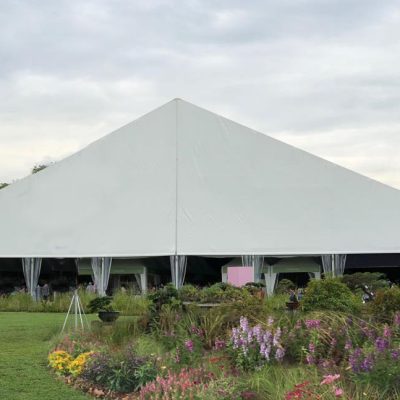 7. Curved Truss Structure Tents