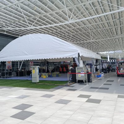 8. Dome-Shaped Tents